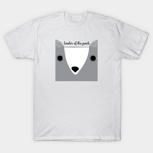 Leader of the Pack T-Shirt by Mint Cloud Art Studio